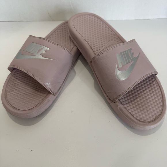 Nike size 11 Pink Slide Sandals - Picture 3 of 11